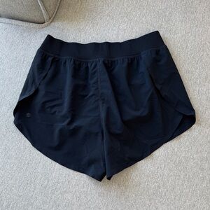Women's Black Athletic Shorts